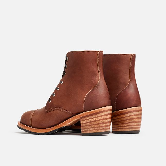 Red Wing Heeled Boot in Amber Harness | CKNI-49187