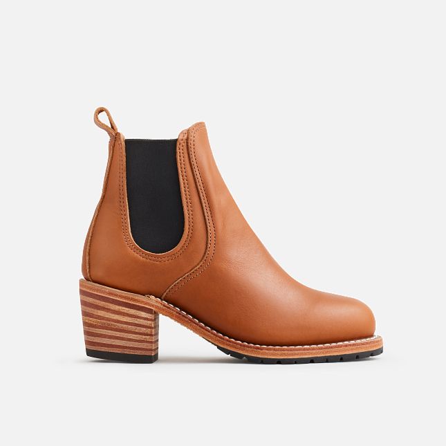 Red Wing Heeled Boot in Pecan Boundary Leather | DVJI-52496