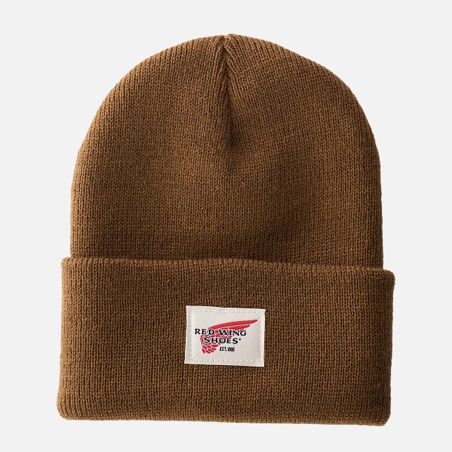 Red Wing Kids Cuffed Beanie Hat in Copper | MQKF-48519