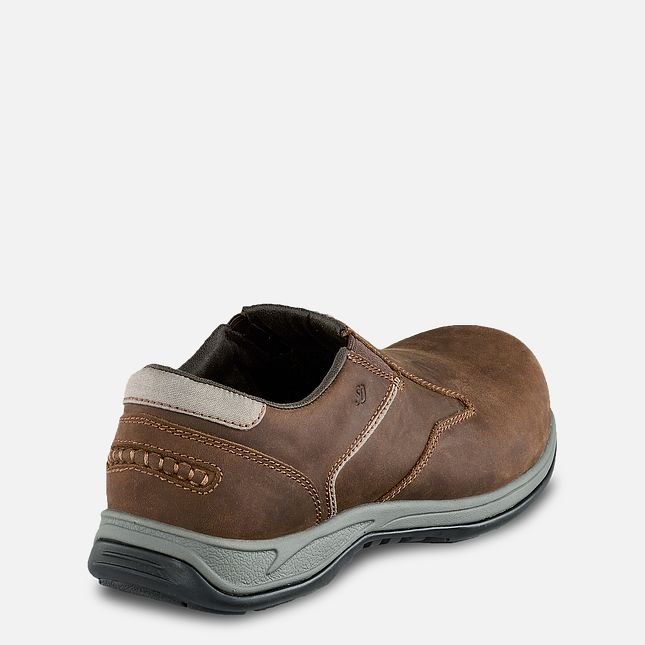 Red Wing Safety Toe Slip-On Svarte | ISET-98365