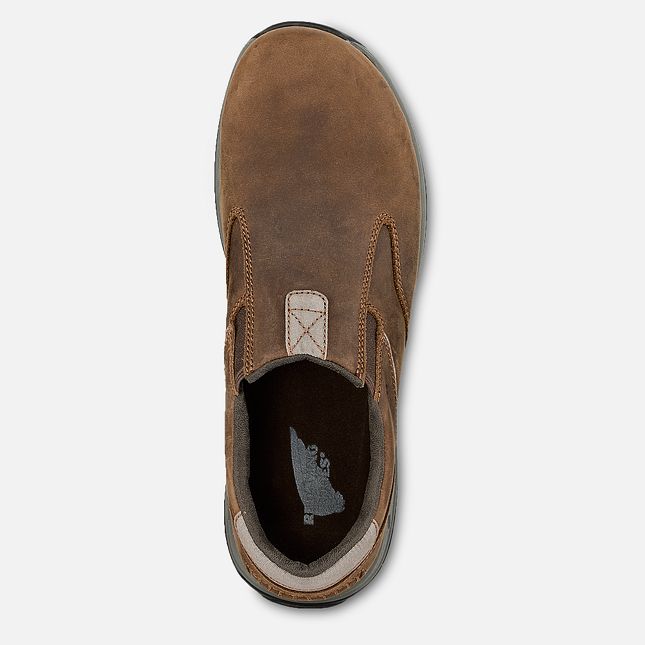 Red Wing Safety Toe Slip-On Svarte | ISET-98365