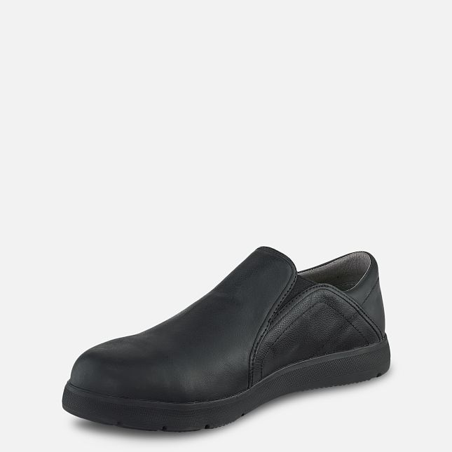 Red Wing Safety Toe Slip-On Svarte | QZFG-87165