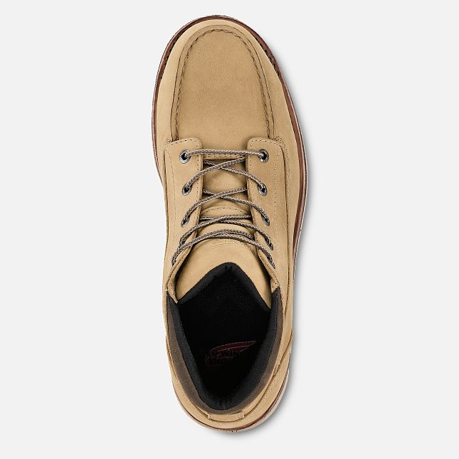 Red Wing Waterproof Safety Toe Chukka Tan | BVJE-76804