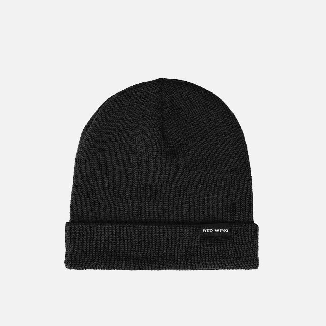 Red Wing Wool Hat in Black | FBMC-48573