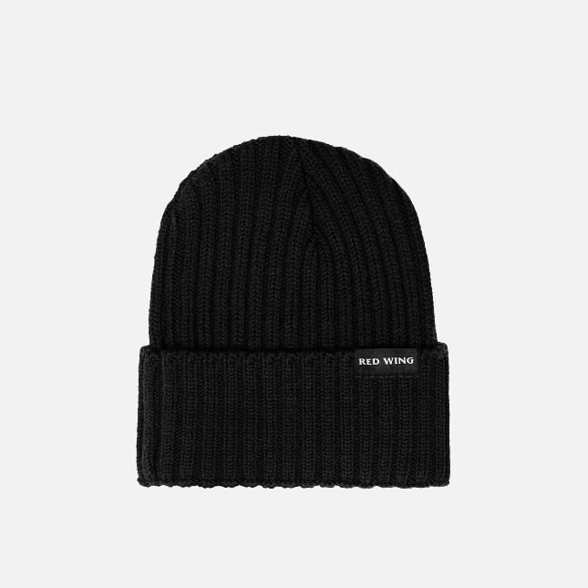 Red Wing Wool Hat in Black | SQMN-09521